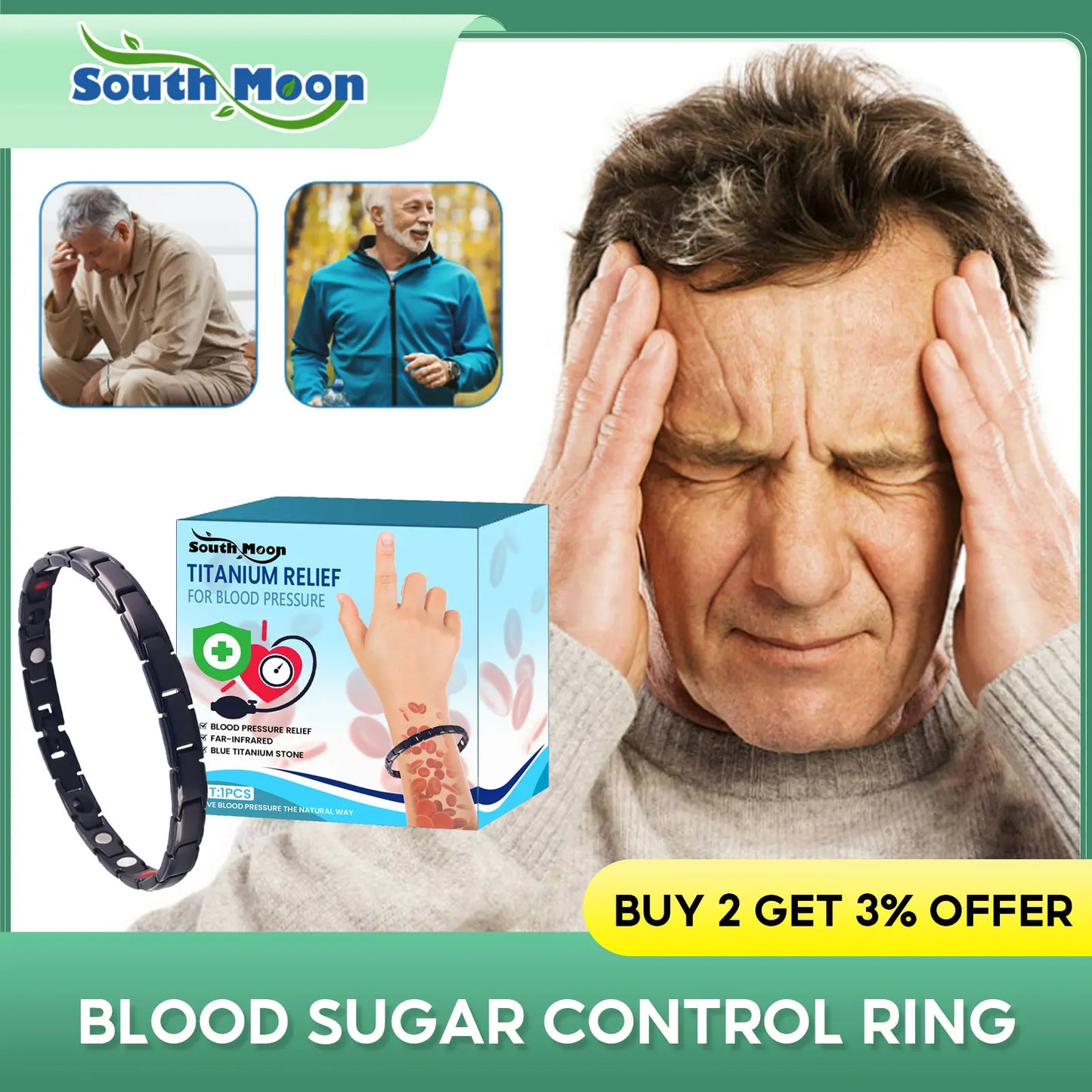 Magnetic Blood Sugar Regulator Ring